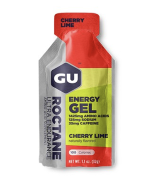 GU Roctane Energy Gel Cherry Lime